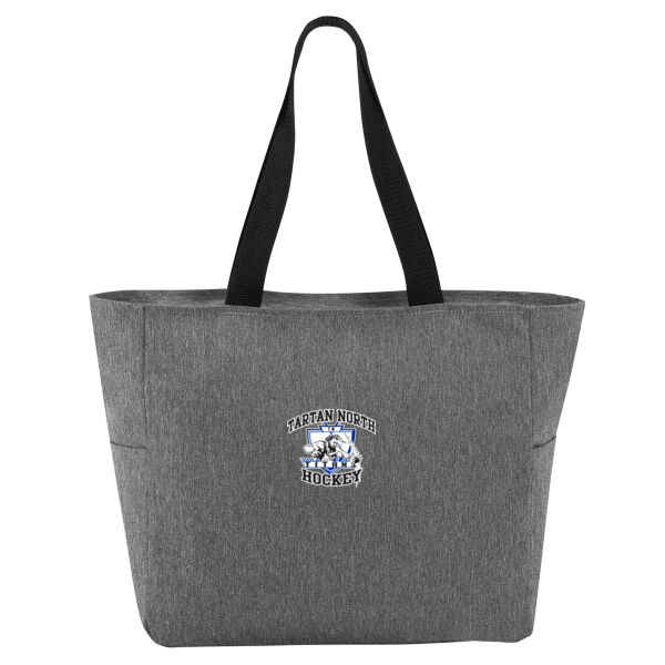 Port Authority® Essential Zip Tote - Embroidered Logo Thumbnail