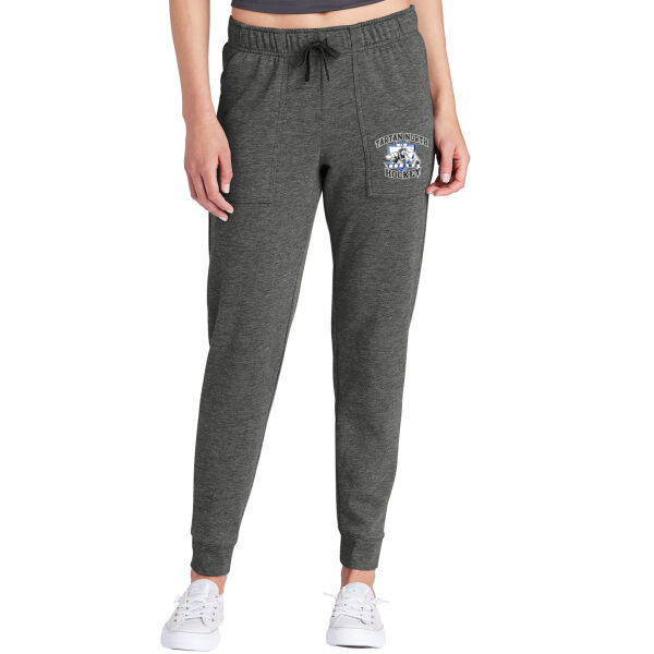 Sport-Tek® Women's PosiCharge® Tri-Blend Wicking Fleece Jogger - Printed Logo Thumbnail
