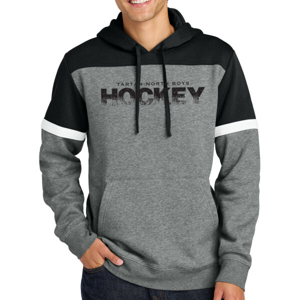 Sport-Tek® Drive Fleece Colorblock Hoodie - Printed Logo Thumbnail