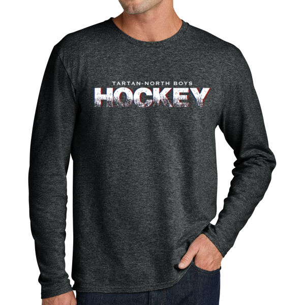 Port & Co® Easy Cotton Long Sleeve Tee - Printed Logo Thumbnail