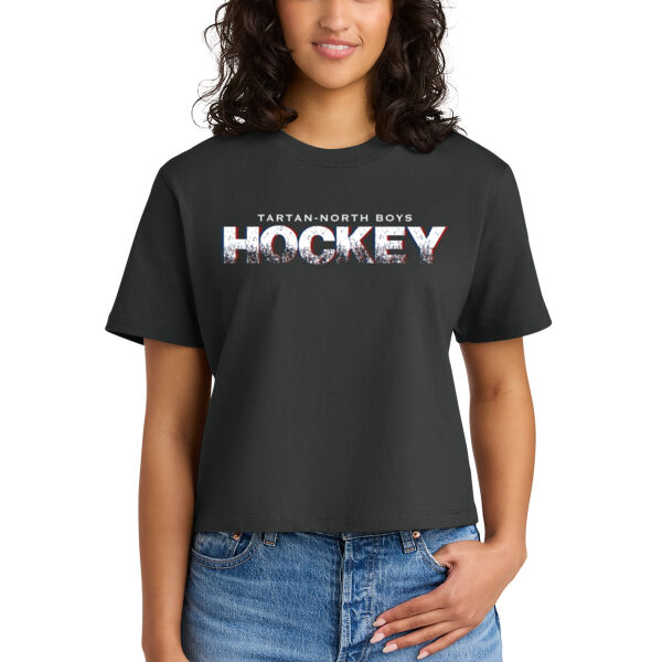 Next Level Apparel® Women’s Heavyweight Boxy Tee - Printed Logo Thumbnail