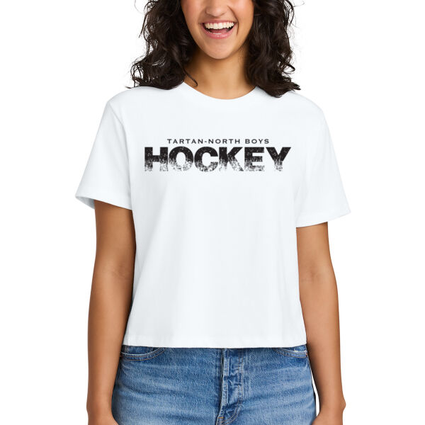 Next Level Apparel® Women’s Heavyweight Boxy Tee - Printed Logo Thumbnail