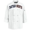 Eight Knot Button Chef Coat with Thermometer Pocket Thumbnail