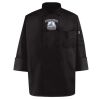 Black Knot Button Chef Coat Thumbnail